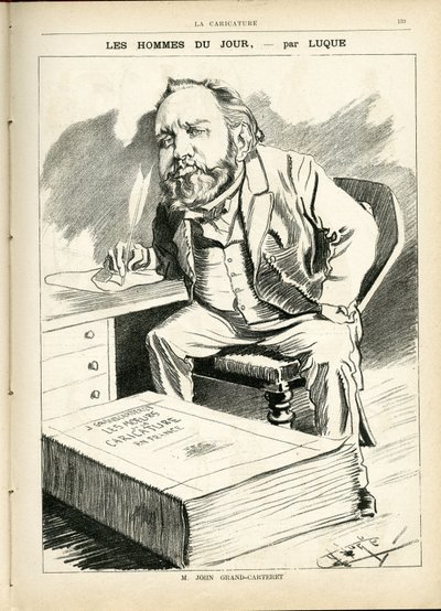 Illustration von Manuel Luque (1854-1919) in La Caricature (1880) von Manuel Luque