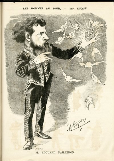 Illustration von Manuel Luque (1854-1919) in La Caricature (1880) von Manuel Luque