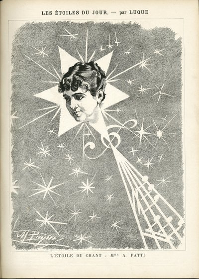 Illustration von Manuel Luque in La Caricature (1880) von Manuel Luque