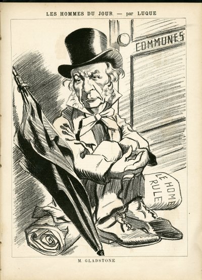 Illustration von Manuel Luque (1854-1919) in La Caricature (1880) von Manuel Luque