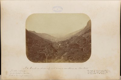 Das Tal von Andarahy von den Höhen der Boa Vista aus gesehen von Marc Ferrez
