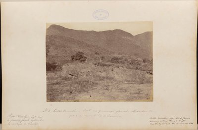 Rotes Tor. Gletscherförmiger Schnitt mit Blick auf die Berge des Corcovado von Marc Ferrez