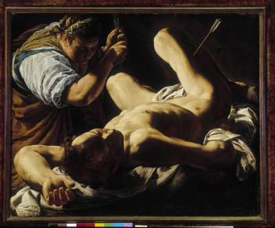 San Sebastian wird von Irene geheilt von Marcantonio Bassetti