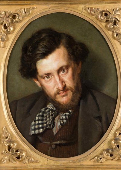 Porträt von Georges Lafenestre 1837-1919, 1865 von Marcellin Gilbert Desboutin