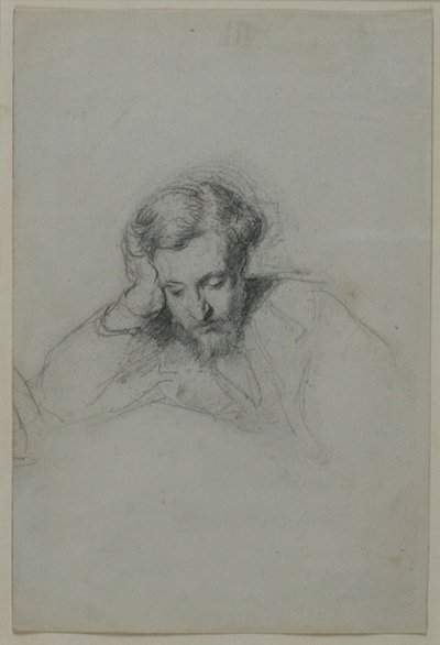 Porträt des Dichters Heinrich Heine 1797-1856, 1853 von Marcellin Gilbert Desboutins