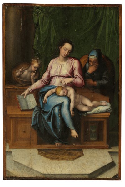 Die Heilige Familie von Marcello Venusti