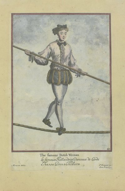 Die berühmte niederländische Frau von Marcellus or Marcel (after) Lauron