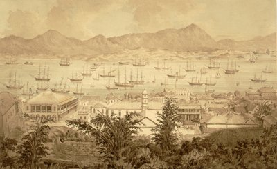 Hafen von Hongkong von Marciano Antonio Baptista