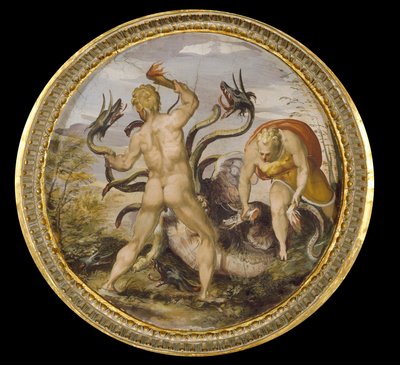 Herkules und die Hydra von Lerna von Marco Marchetti
