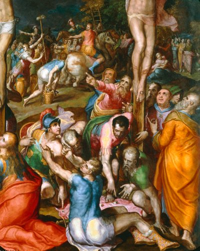 Kreuzigung (Detail) von Marco dal Pino