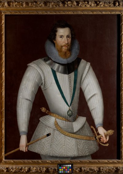 Robert Devereux, 2. Earl of Essex (1556-1601) von Marcus (attr. to) Gheeraerts