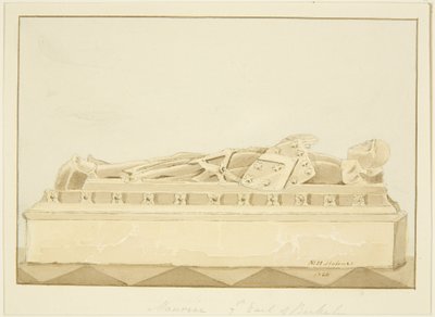 Abbild von Maurice, 7. Earl of Berkeley in der Kathedrale von Bristol von Marcus H. Homes