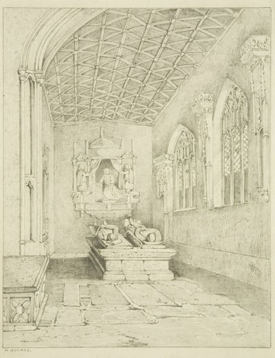 Monument im Südschiff von St. Mark