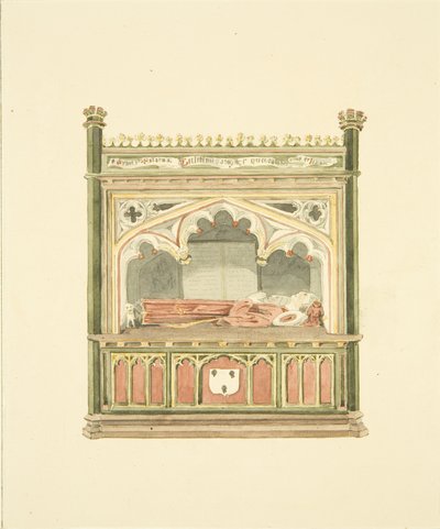 Denkmal für William Canynges in St. Mary Redcliffe von Marcus H. Homes