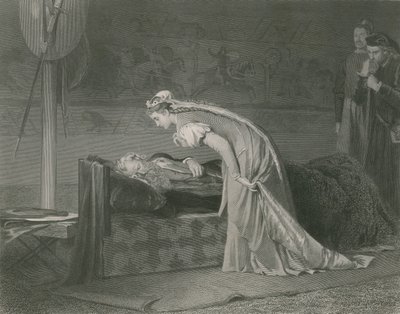 Lear und Cordelia, König Lear von Marcus Stone