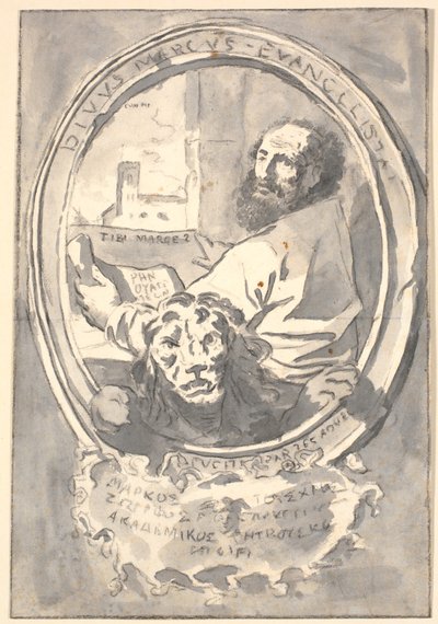 Der Evangelist Markus von Marcus Tuscher