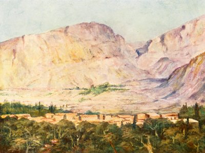 Druzen-Dorf im Libanon von Margaret Thomas