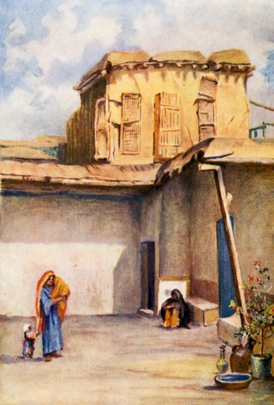 Haus des Ananias, Damaskus von Margaret Thomas