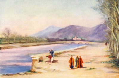 Der Berg Hermon von Damaskus von Margaret Thomas