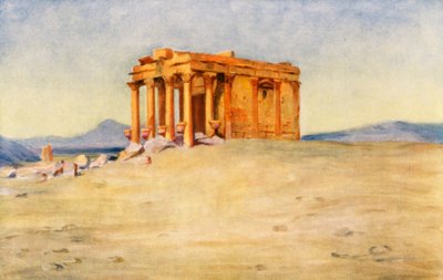 Tempel der Königsmutter, Palmyra von Margaret Thomas