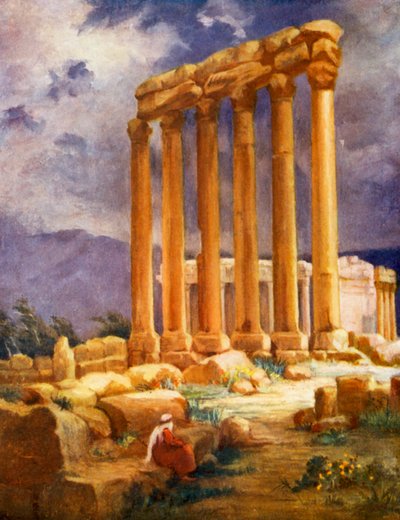 Der Tempel des Jupiter, Baalbek, eine andere Ansicht von Margaret Thomas
