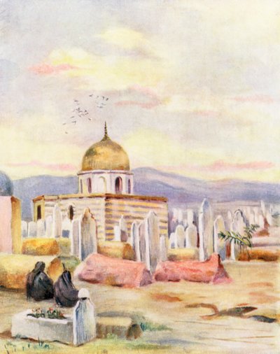 Grab von Sitti Fatmeh, Tochter von Mohammed, Meidan, Damaskus von Margaret Thomas