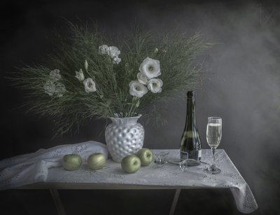 Blumen und Champagner von Margareth Perfoncio
