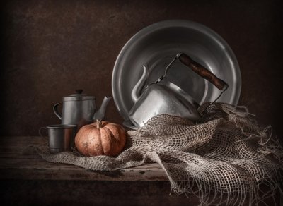 Rustikales Herbst-Stillleben von Margareth Perfoncio