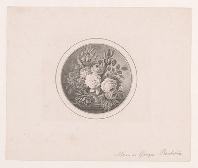 Blumen in einer Vase von Maria Geertruida de Goeje Barbiers (attributed to)