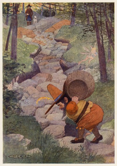 Illustration zur Geschichte von Rip Van Winkle von Maria Louise Kirk