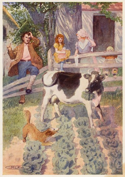 Illustration zur Geschichte von Rip Van Winkle von Maria Louise Kirk