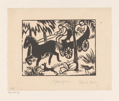 Spazierfahrt von Maria Uhden (signed by artist)