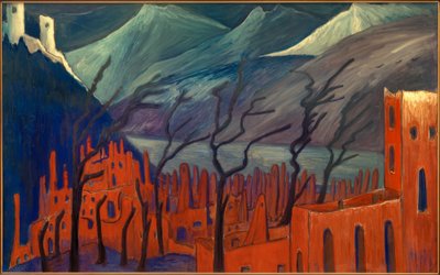 Rote Stadt von Marianne von Werefkin