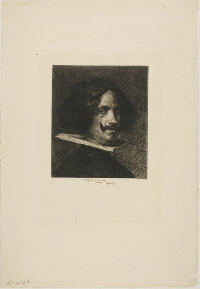 Porträt von Velasquez von Mariano Fortuny y Marsal