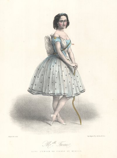 Französische Balletttänzerin Louise Fiocre in L