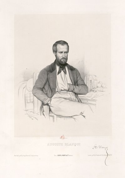 Marie-Alexandre Alophe - Auguste Blanqui von Marie Alexandre Alophe