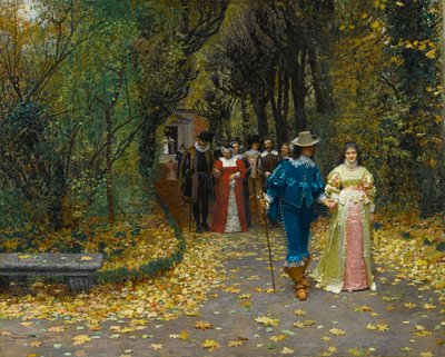 Die Verlobten von Marie Francois Firmin Girard