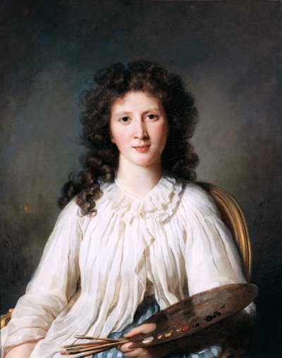 Porträt von Adélaïde Binard, Ehefrau von Alexandre Lenoir von Marie Genevieve Bouliard