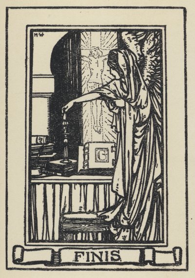 Illustration für Der Traum von Gerontius von Kardinal Newman (Lithografie) von Marie Preaud Webb