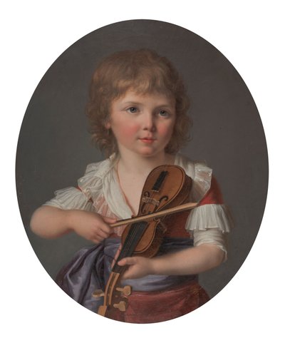 Meister Henri Gabiou spielt die Violine von Marie Victoire Lemoine