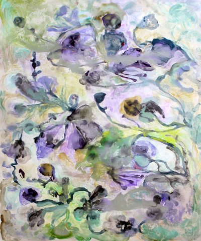 Ätherisches Florales Abstrakt von Marina Nelson
