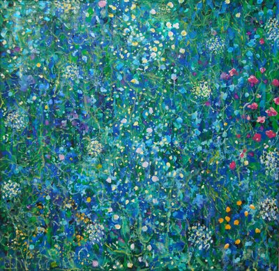 Lebendige Blumenwiese von Marina Nelson
