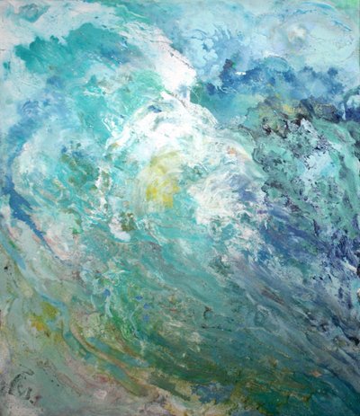 Lebendige Ozeanwelle von Marina Nelson