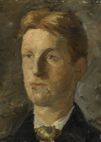 Adriaan Pit (1860-1944), Direktor des Niederländischen Museums für Geschichte und Kunst in Amsterdam von Marinus van der Maarel