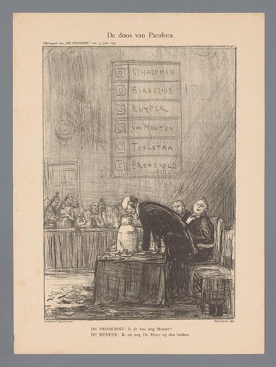 Die Büchse der Pandora von Marius Bauer