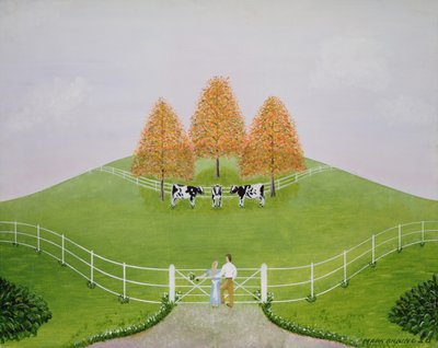 Eine pastorale Landschaft von Mark Baring