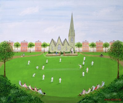 Cricket auf Blackheath von Mark Baring