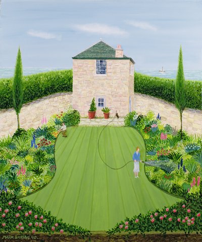 Garten am Meer von Mark Baring