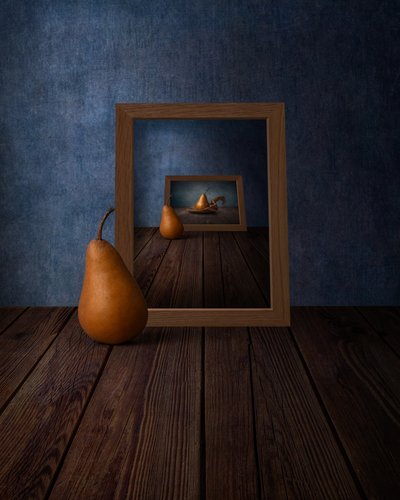 Unendliche Birnenspiegelung von Marko Klavs
