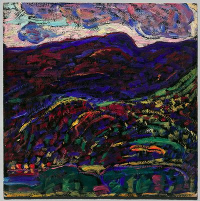 Kezar-See, Herbstabend, ca. 1910 von Marsden Hartley